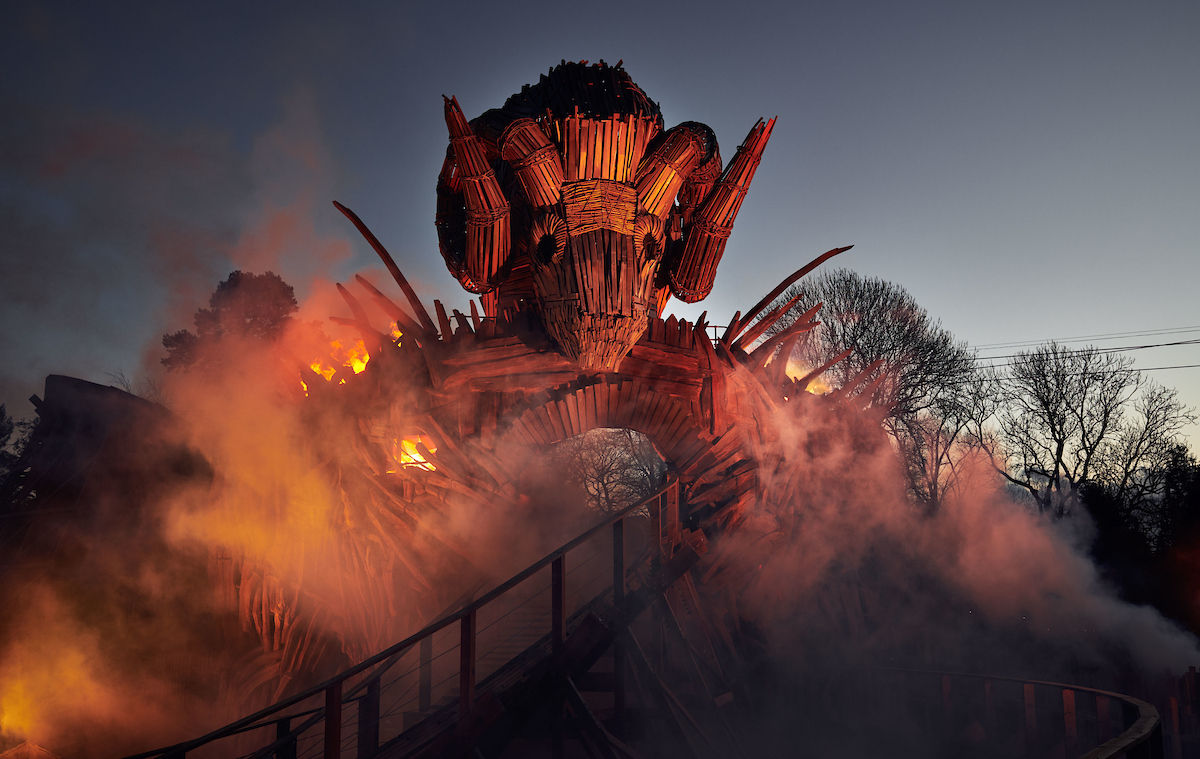 Wicker Man at Alton Towers opens 17th March