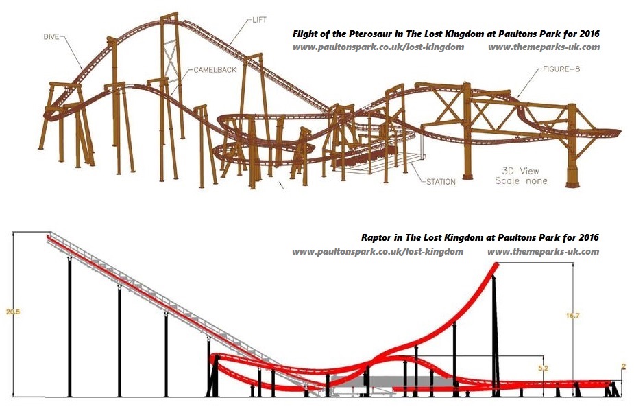 The Lost Kingdom at Paultons Park in 2016