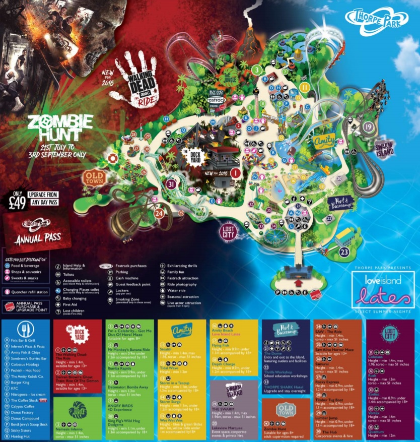 Where Is Thorpe Park Map